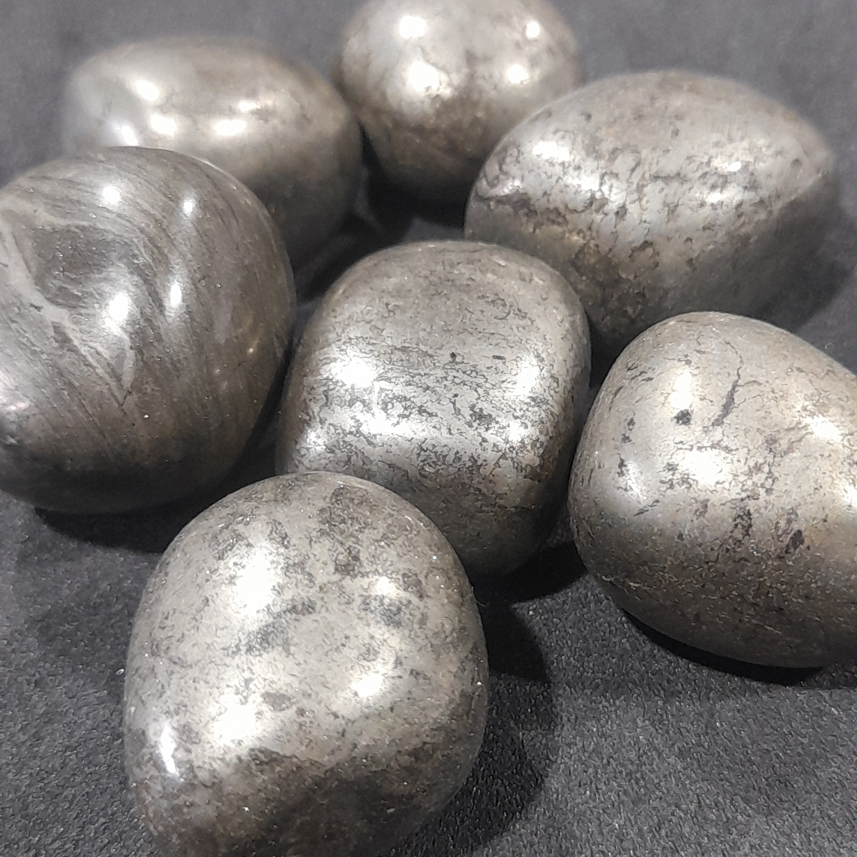 Chalcopyrite - Tumbled stone
