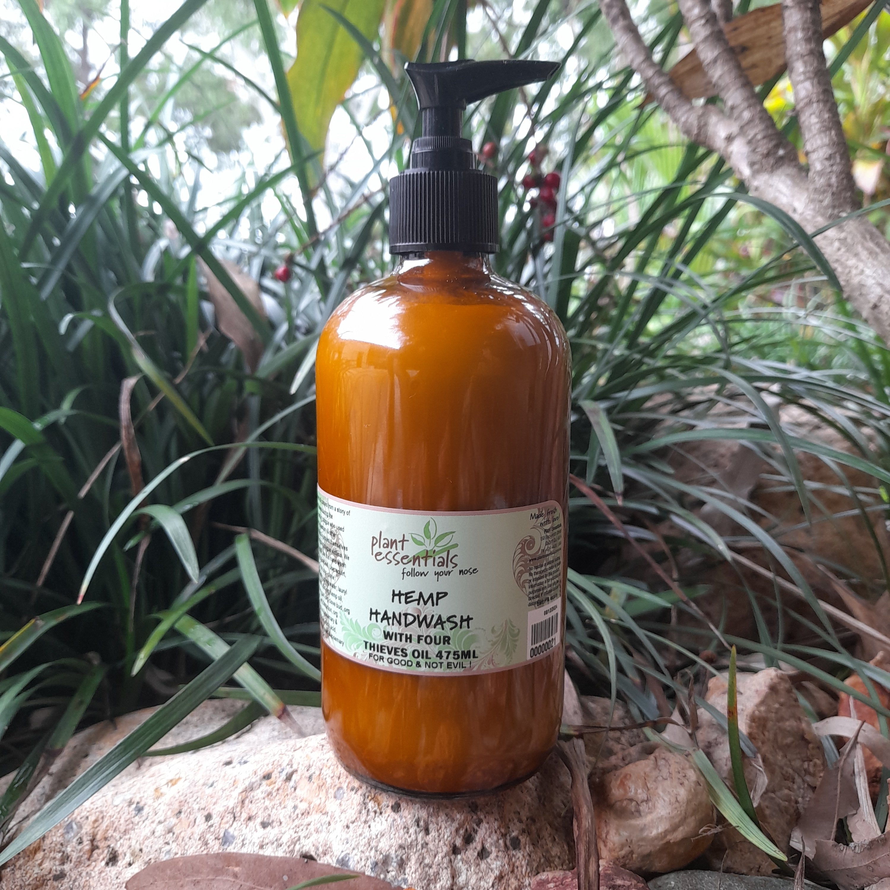 Hemp hand wash with four thieves oil