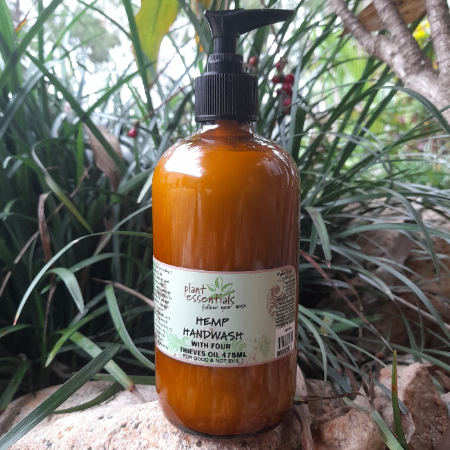 Hemp hand wash with four thieves oil