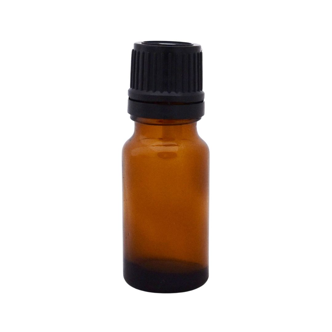 Empty Glass Essential Oil Bottle with Dripolator ~ 18mm neck