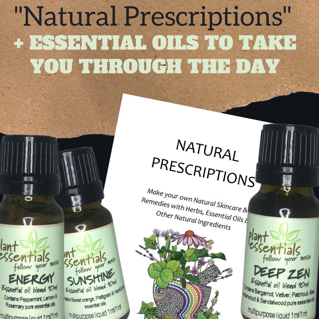 Natural Prescriptions + Three essential oil blends