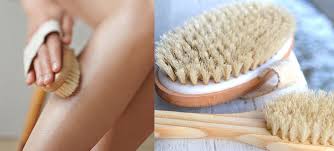 Dry Skin Brushing to reduce Cellulite