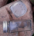 Empty Glass Spice Jar with aluminium lid