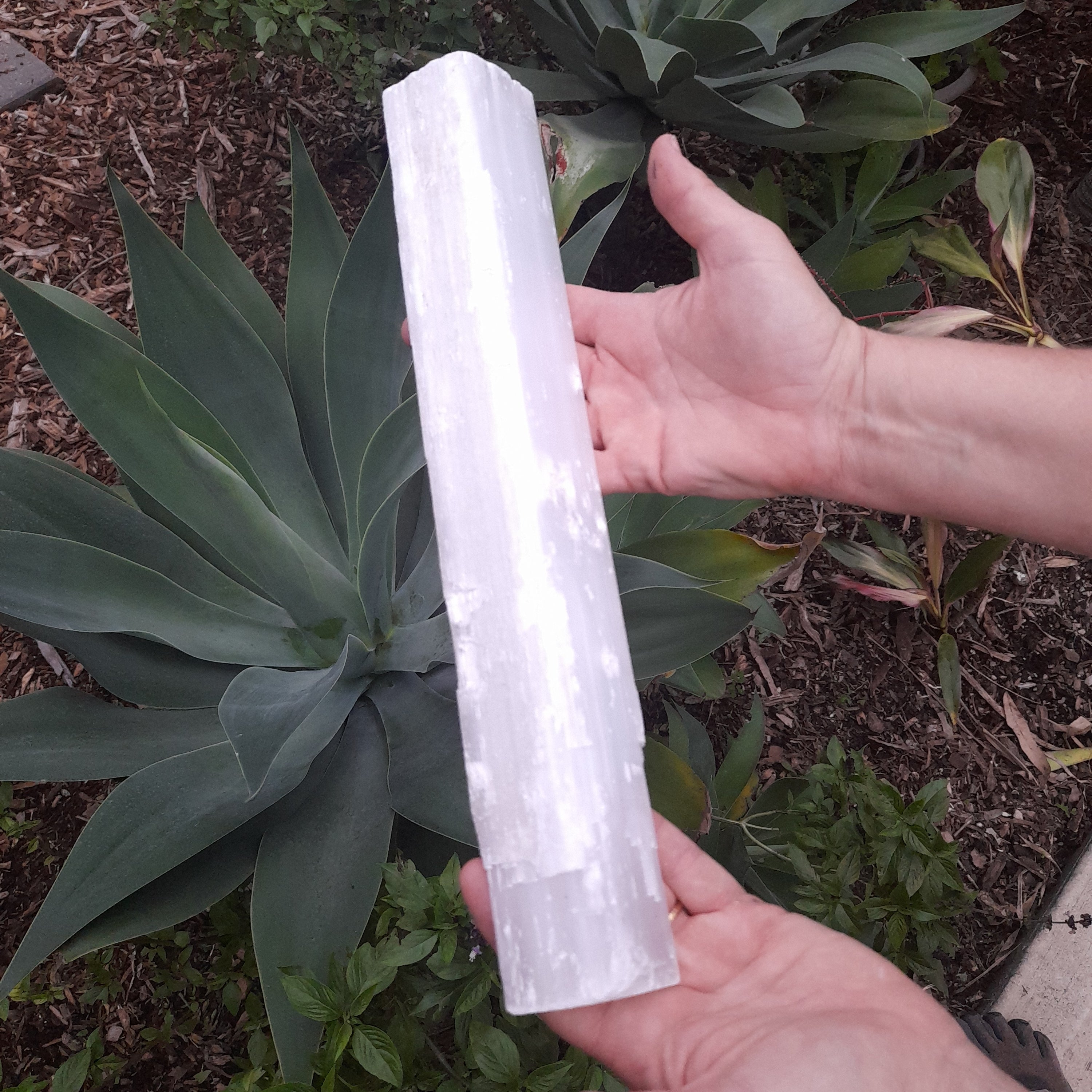 Selenite (Satin Spar) Natural Stick (each)