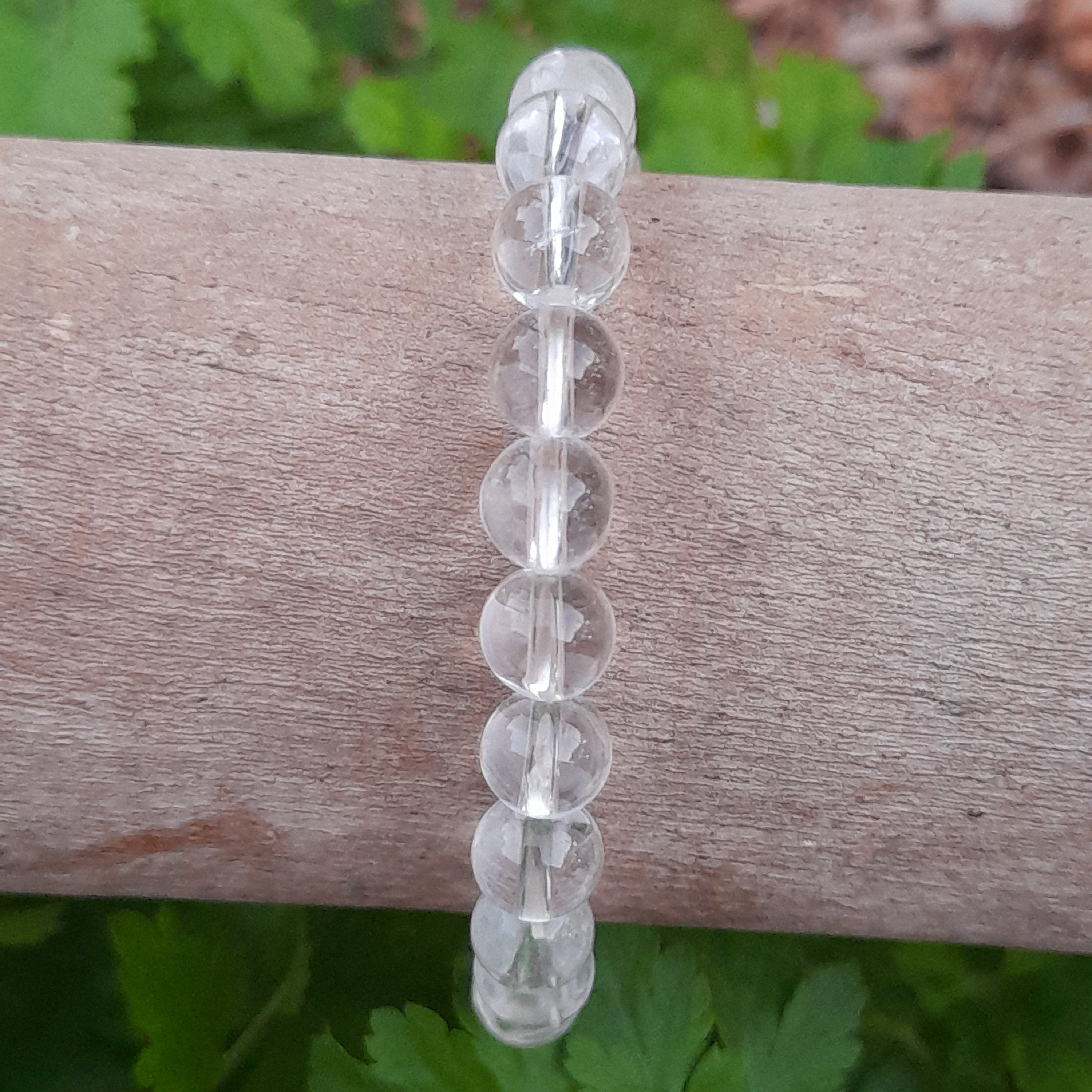 Clear Quartz Crystal Bracelet