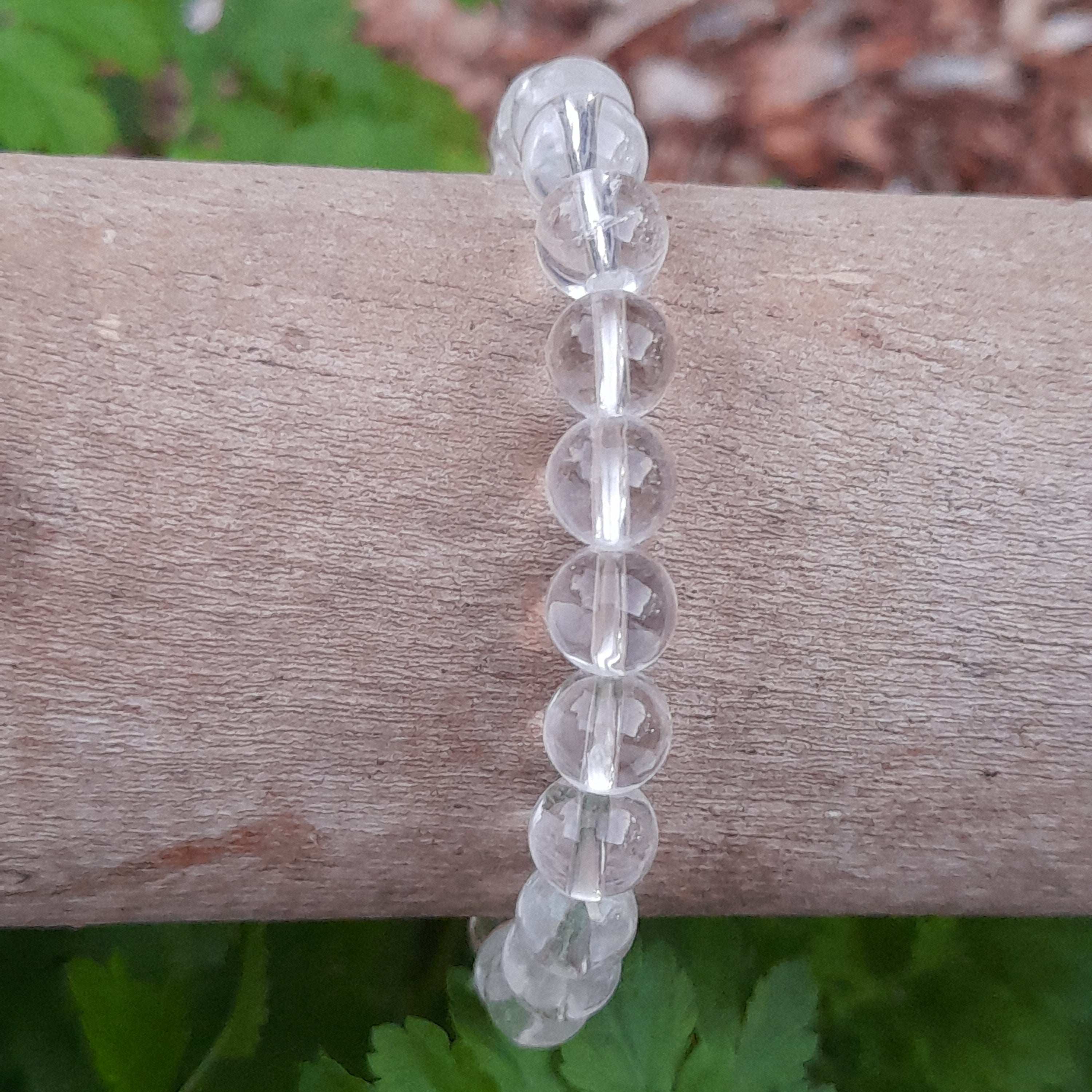 Clear Quartz Crystal Bracelet