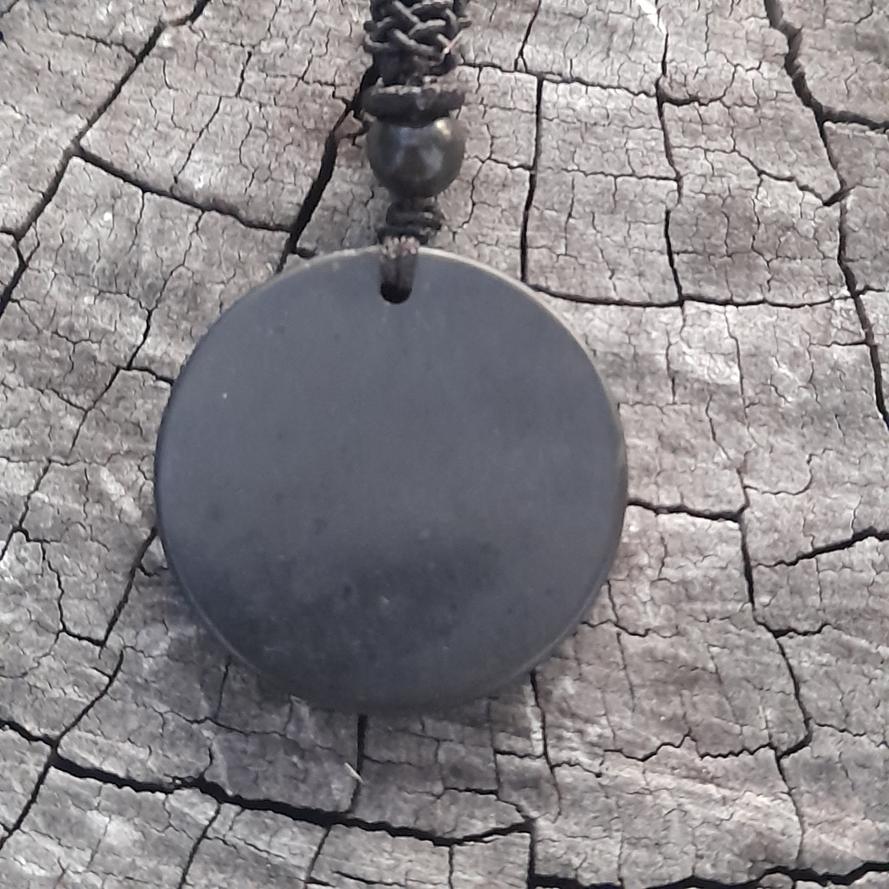 Shungite ~ Pendant on cord