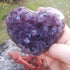 Amethyst ~ Heart 424g