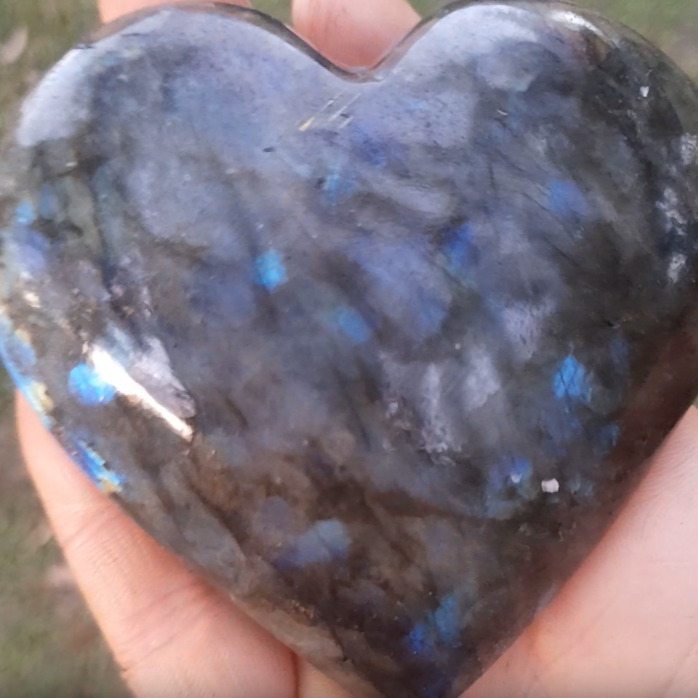 Labradorite - Heart 220-240g