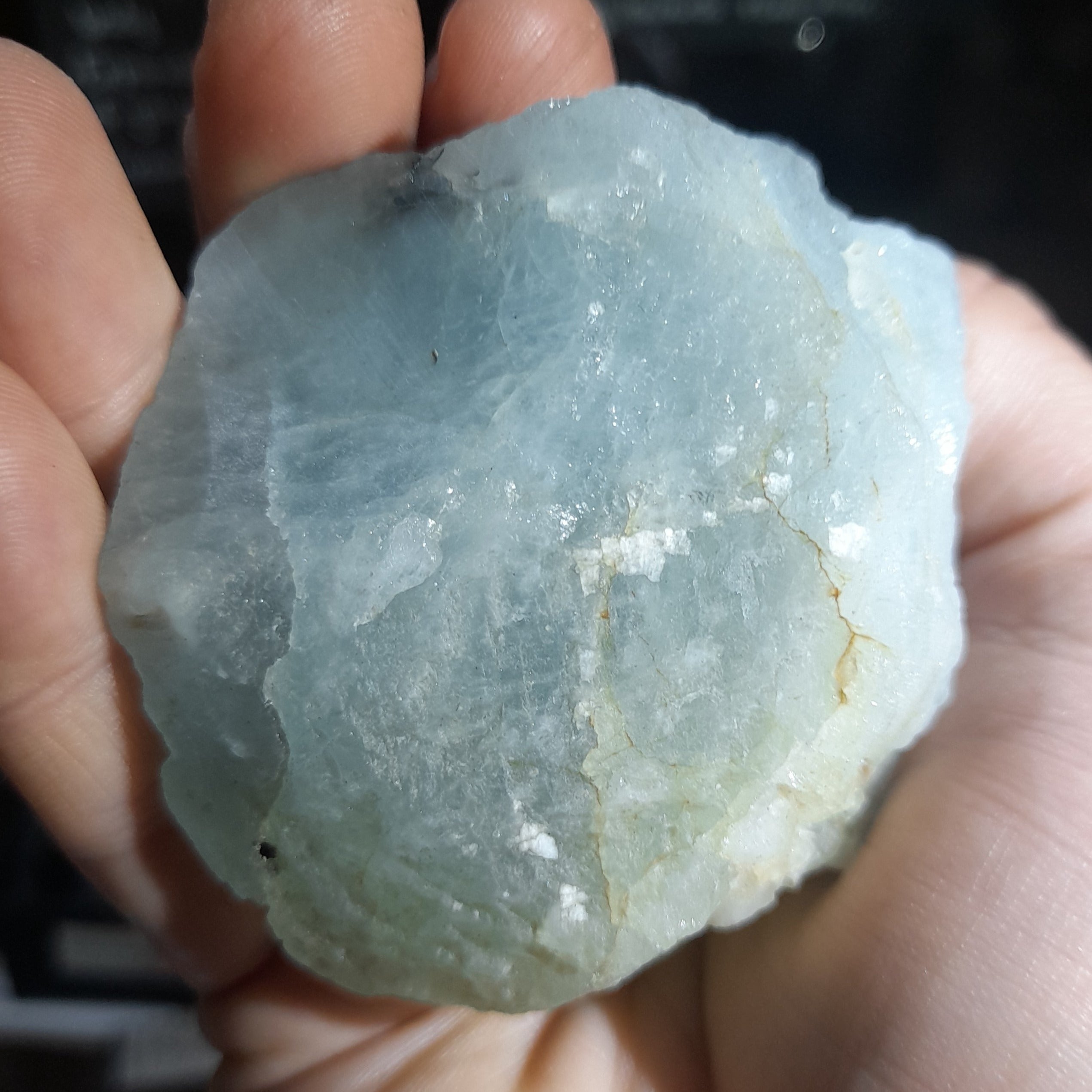 Aquamarine raw 220g