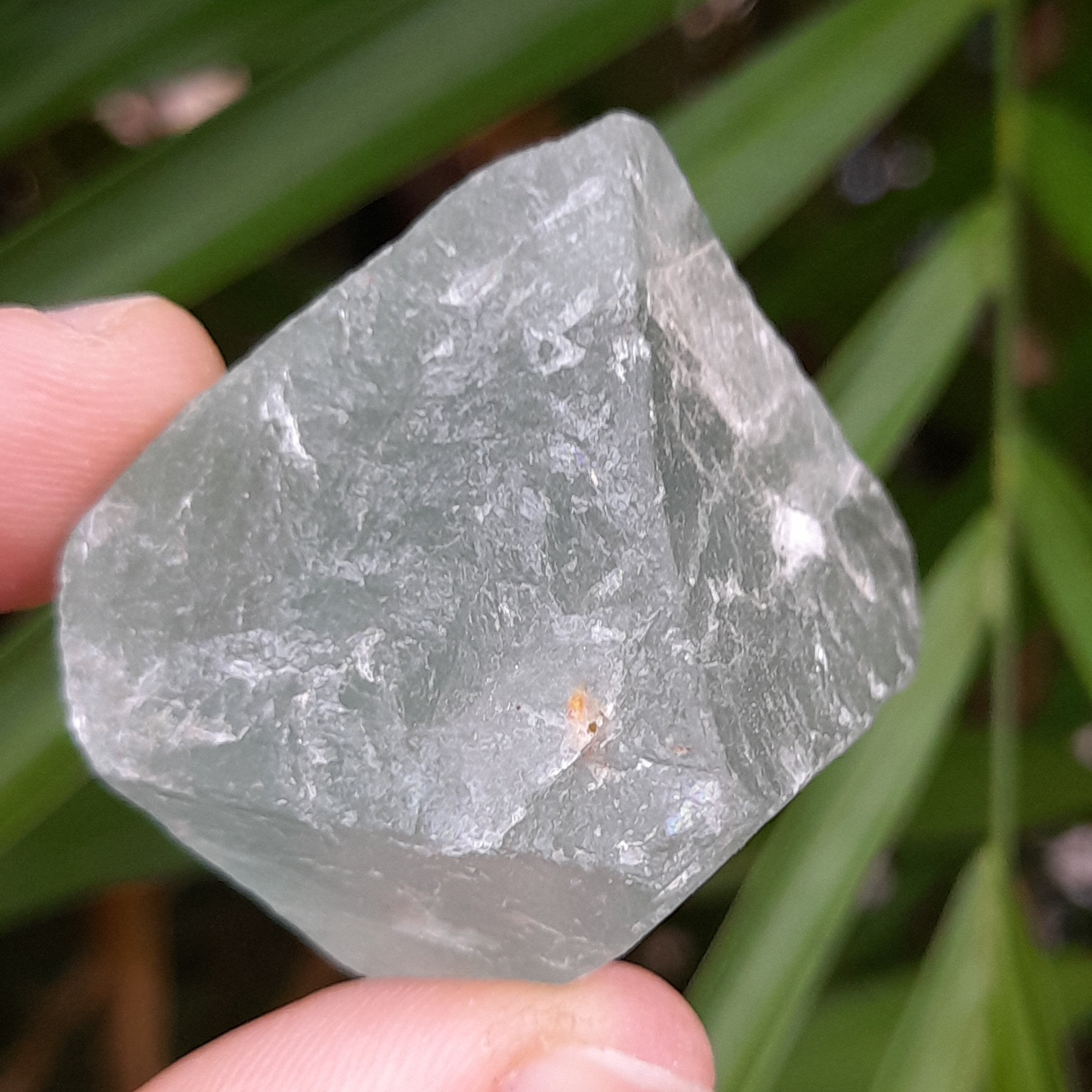 Fluorite, Green ~ raw octahedron 58g