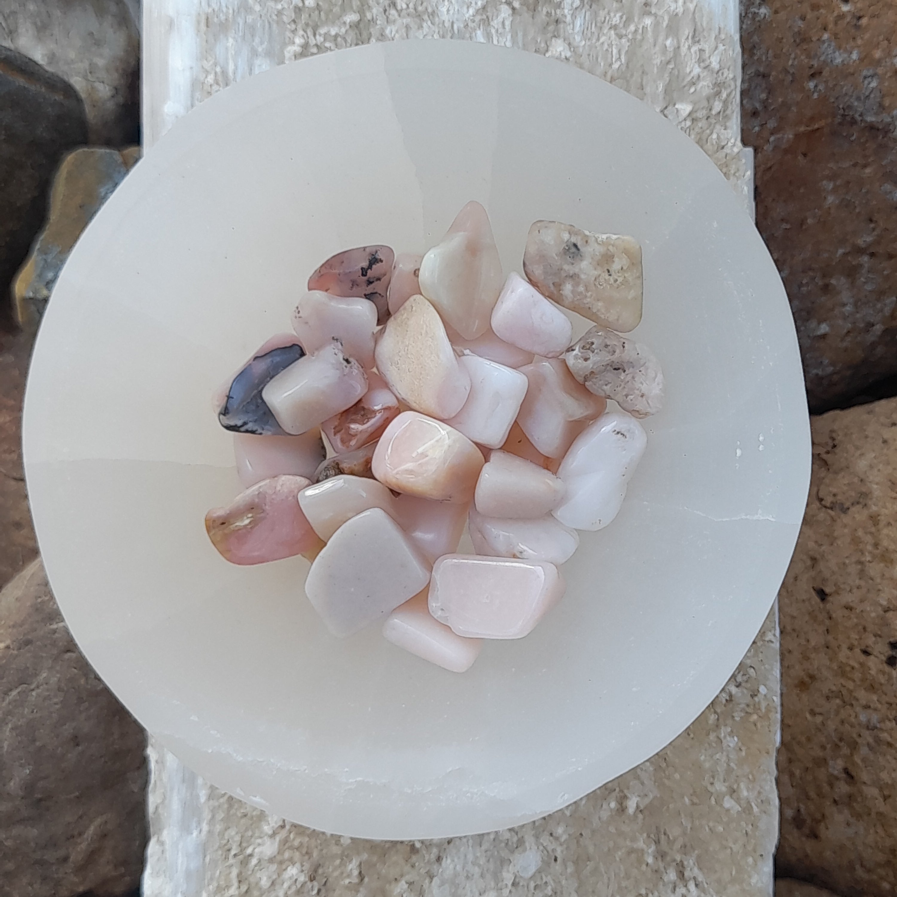 Pink Opal Chips 50g