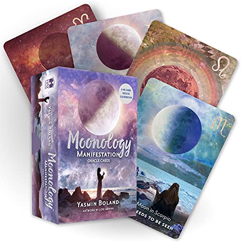 Moonology Manifestation Oracle Cards ~ Yasmin Boland