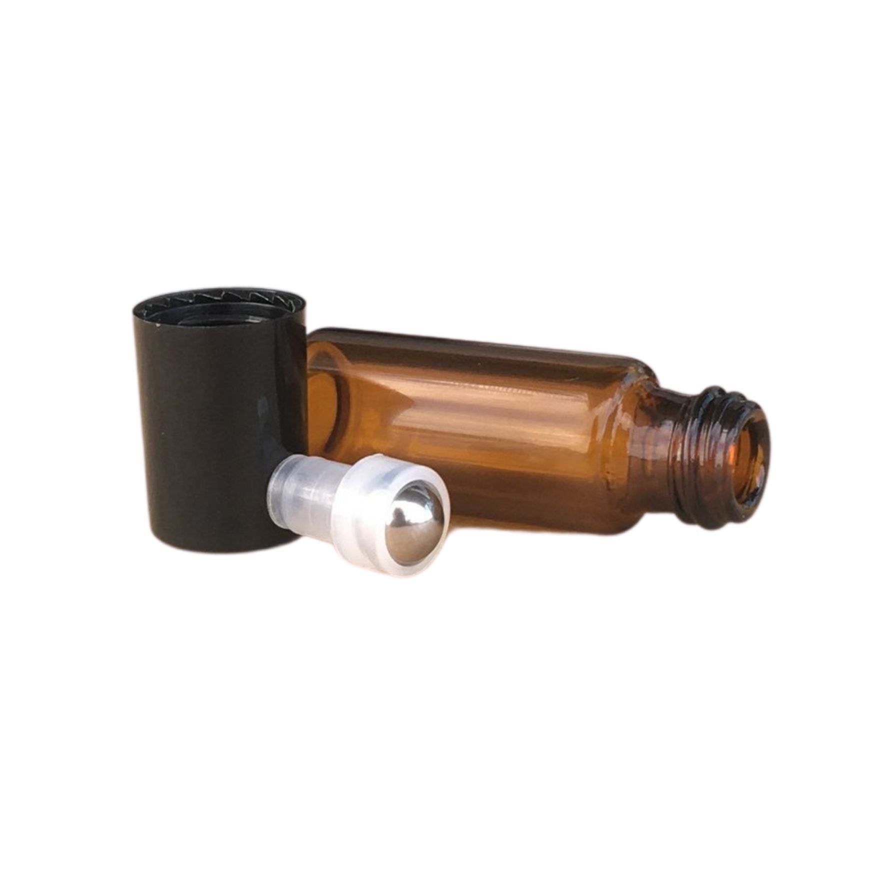 Empty Glass Roller Bottle for remedies or perfumes