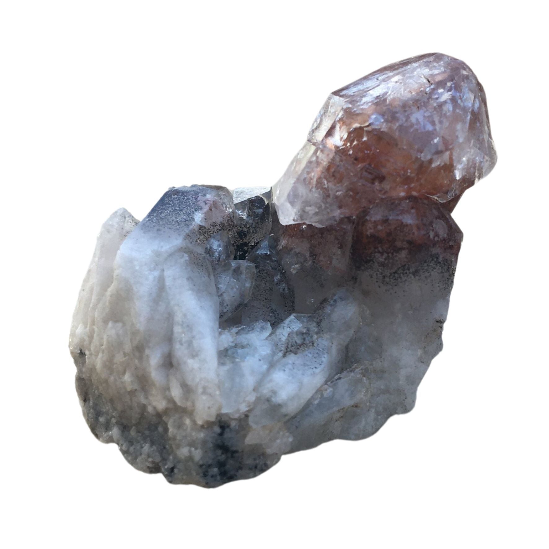 Hematite in quartz
