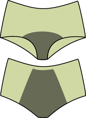 JuJu Absorbent Period Underwear - Full Brief