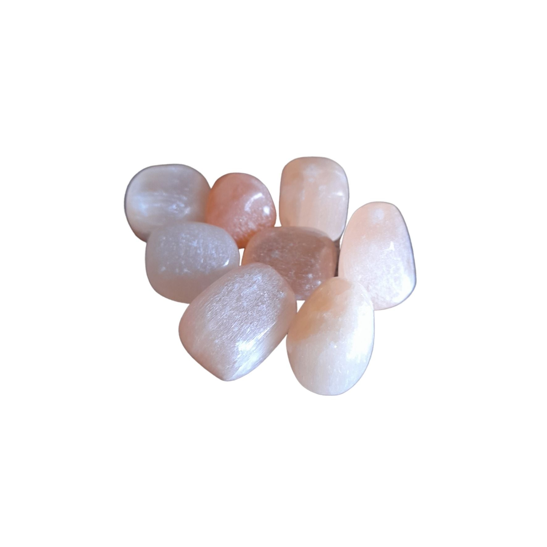 Peach Selenite ~ Tumbled stone