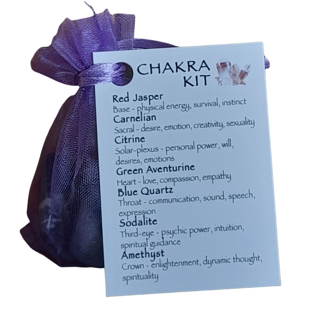 Chakra crystal kit Media 1 of 1