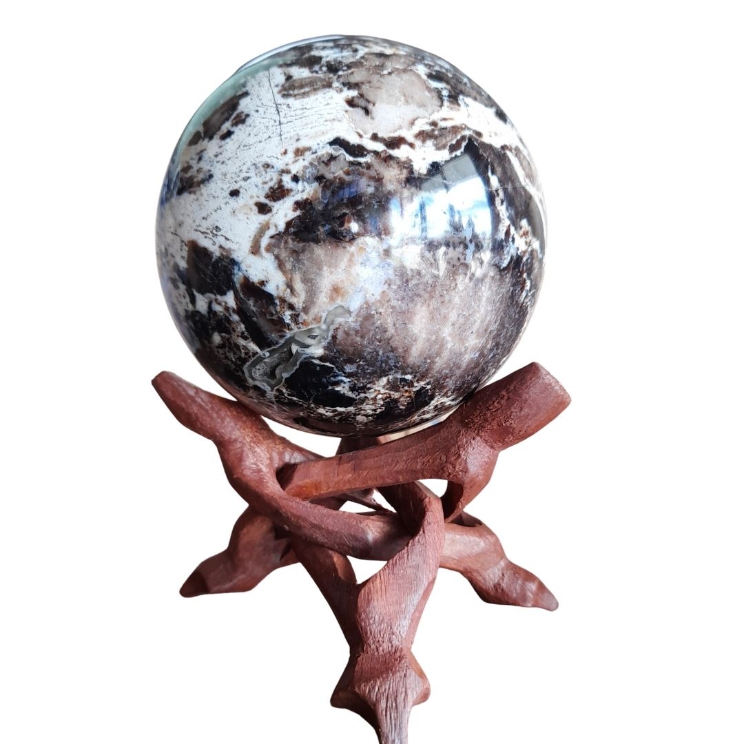 Wooden Stand ~ suitable for spheres & burner bowls