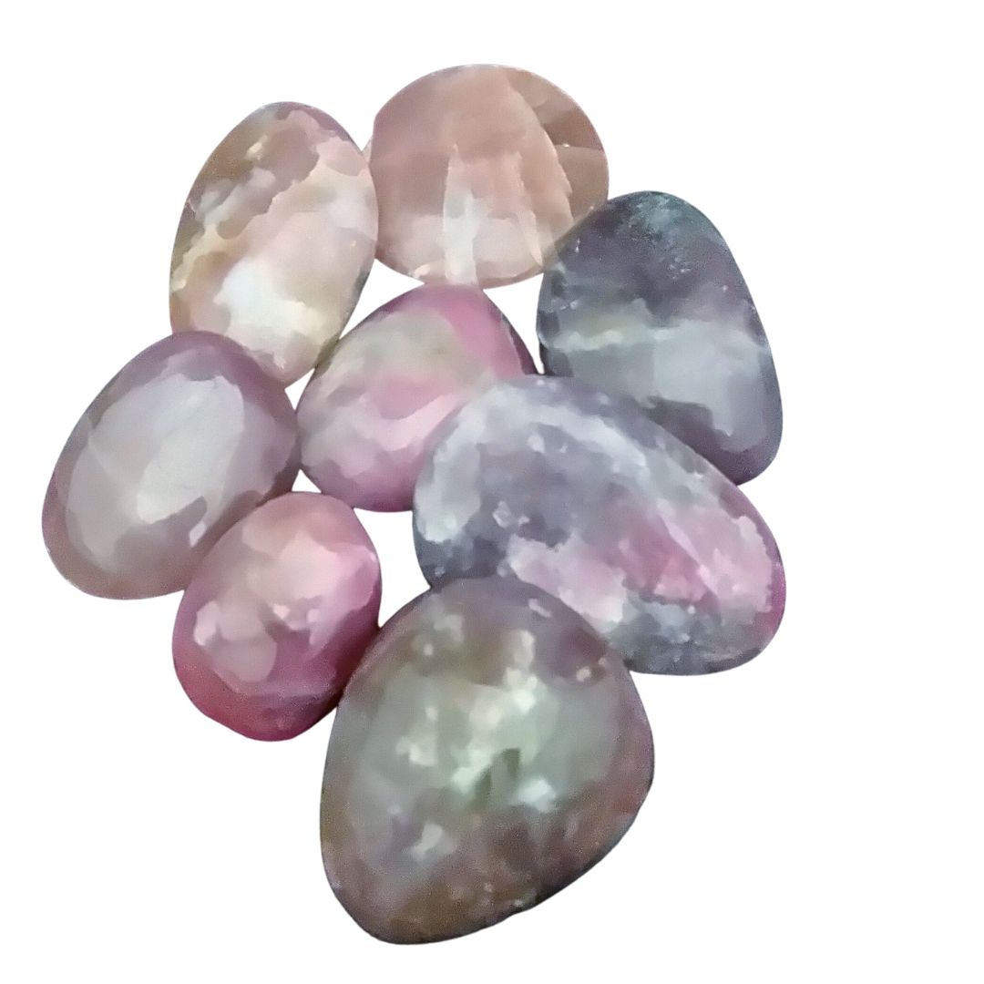 Pink Tourmaline ~ Tumbled stone (each)