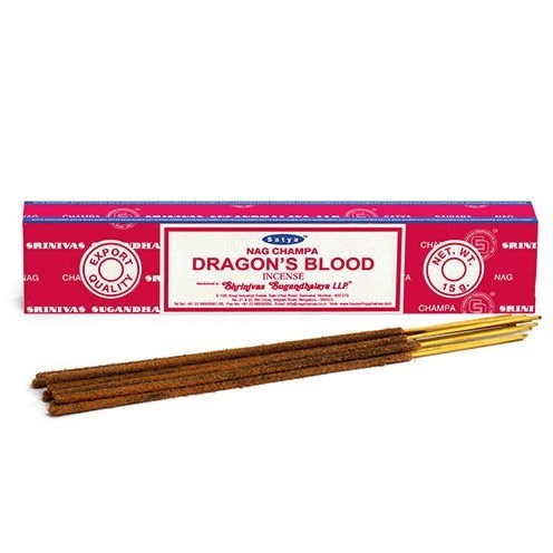 Satya Nag Champa Incense sticks 15g - Dragon's Blood